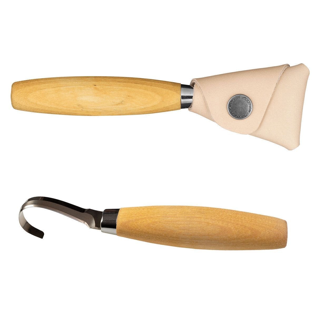 Mora Schnitz-Hakenmesser, Radius 13 mm, einschneidig